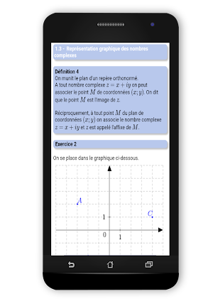 Maths TS : Complexes 1 Screenshot 1