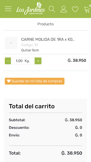 Los Jardines Supermercado Screenshot 3