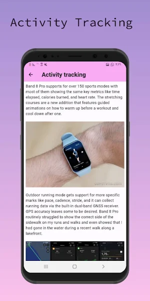 Xiaomi band 8 pro smart guide Screenshot 2