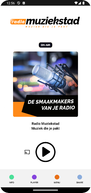 Radio Muziekstad Screenshot 1