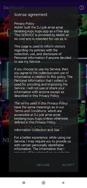 DJ pok amai belalang kupu kupu Screenshot 0