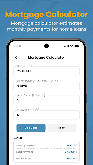 Aadhar Pe EMI Loan Calculator Screenshot 2