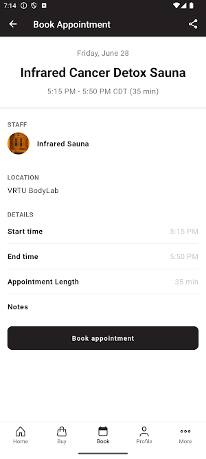 VRTU BodyLab Screenshot 2