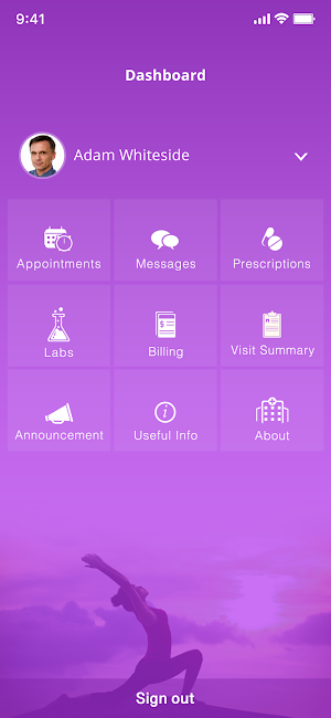 RMH Patient Portal Screenshot 0