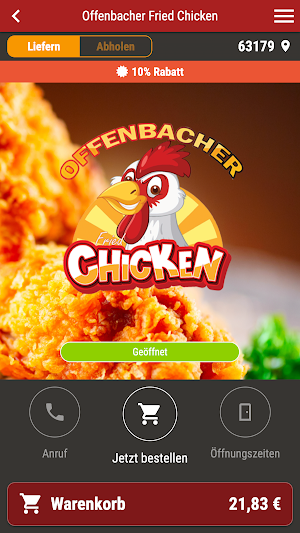 Offenbacher Fried Chicken Screenshot 0
