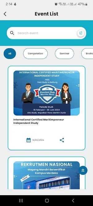 Maritim Muda Connect Screenshot 2