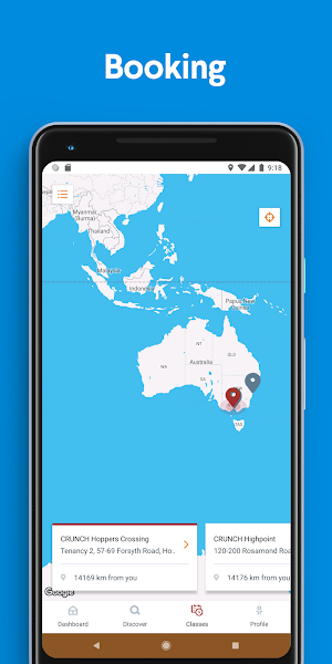 Crunch Australia Screenshot 0