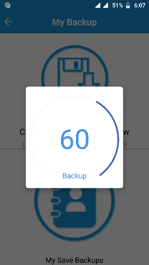 Contacts Backup And Restore Screenshot 1
