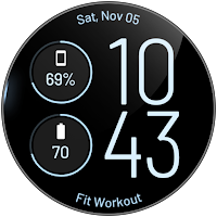 Awf Slim Digital - WearOS face
