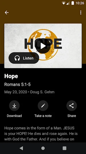 Grace Church of Amarillo Screenshot 2