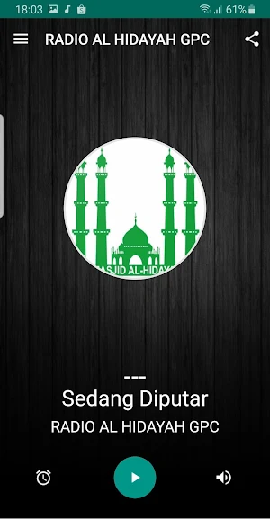 Radio Sunnahgreen Al Hidayah GPC Screenshot 1