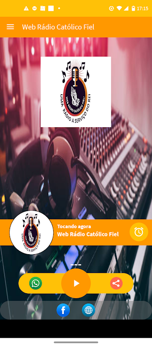 Web Rádio Católico Fiel Screenshot 0