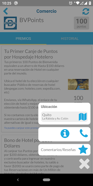 BVPoints Screenshot 1