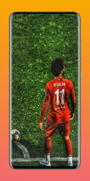 Mohamed Salah 4K Wallpaper Screenshot 1