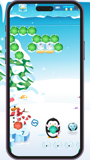 Snow-BubbleShooter Screenshot 1