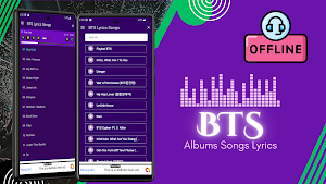 BTS Lyrics Songs Offline Screenshot 0