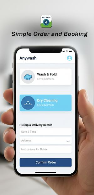 Anywash Laundry Screenshot 0