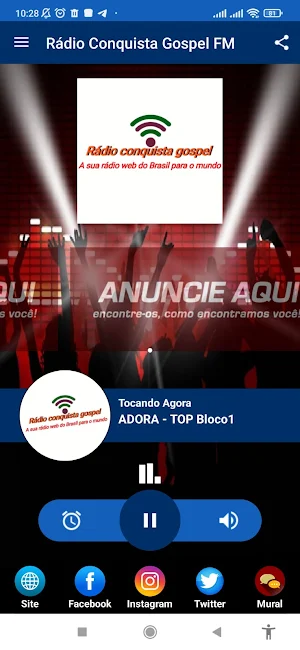 Rádio Conquista Gospel FM Screenshot 0