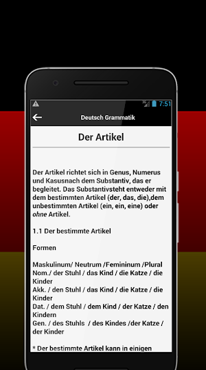 Deutsche Grammatik Screenshot 2