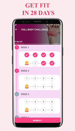 Women Workout - Female Fitness at Home Workout Screenshot 3