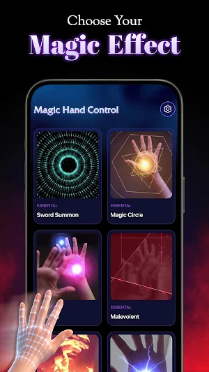 Magic Hand: AR Control Effects Screenshot 0