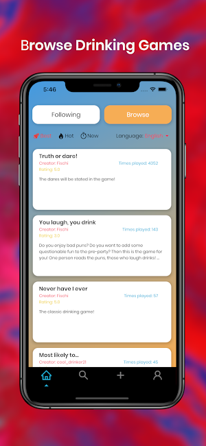 Joll Drinking Game Screenshot 0