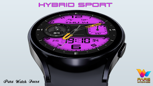 Hybrid Sportive Watch Face Screenshot 3