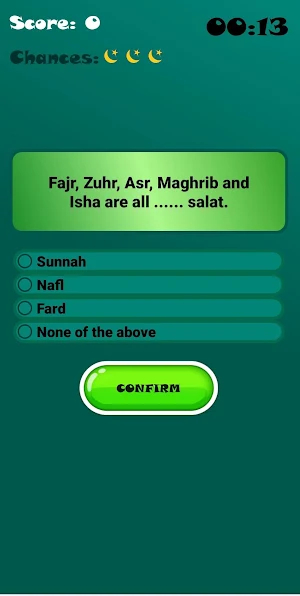 Islamic Quiz Screenshot 1
