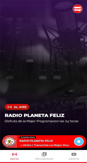 RADIOS PLANETA FELIZ Screenshot 1