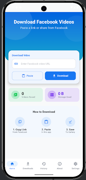 FB Video Downloader Screenshot 0