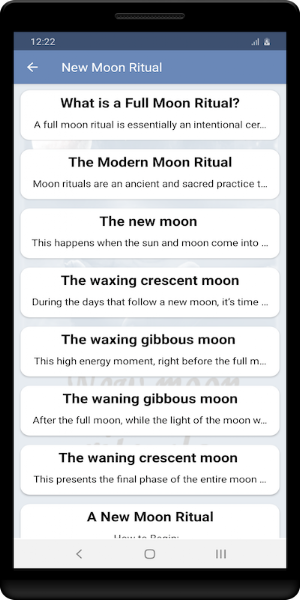 New Moon Ritual Screenshot 1