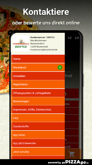 Chef Pizza Service Delitzsch Screenshot 2