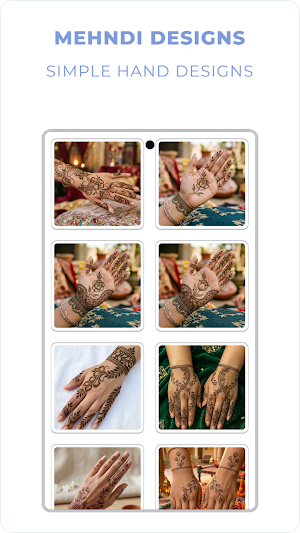 Simple Mehndi Design Screenshot 3