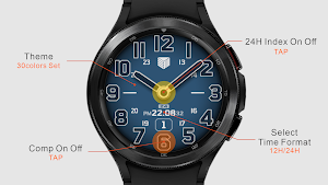 IWF AllNew Modern watchface Screenshot 1