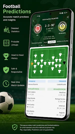 Bolão do Torneio: Placar App Screenshot 3
