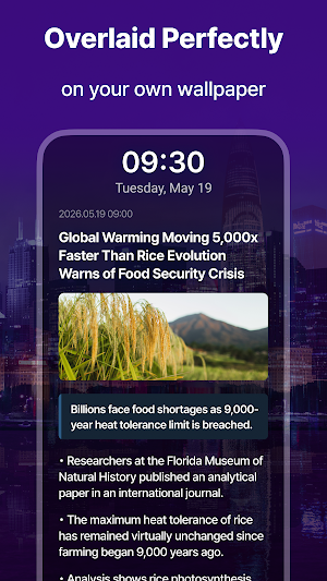 Aha! Topics - Lock Screen Screenshot 3