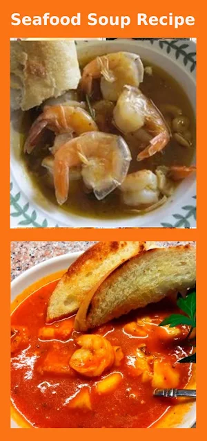 Seafood Soup Recipe Screenshot 0