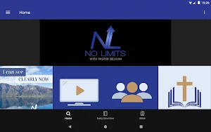 No Limits with Pastor Delman Screenshot 3