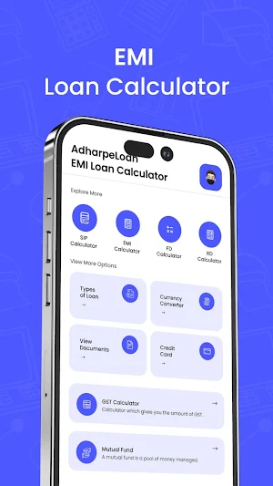AdharLoan: EMI Calculator Screenshot 0