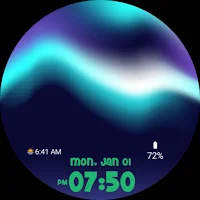 Winter Aurora Watch Face