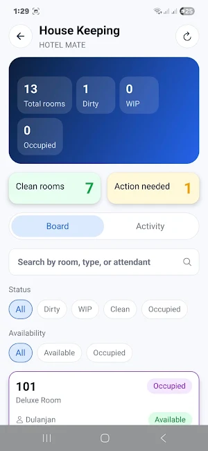 Hotelmate Screenshot 1