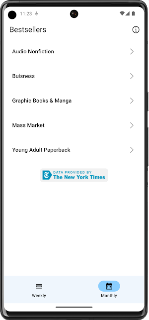 Bestsellers Screenshot 1