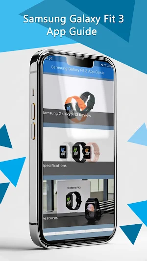 Samsung Galaxy Fit 3 App Guide Screenshot 2