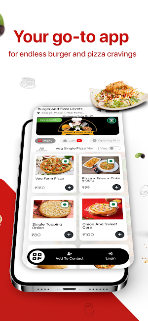 Burger Pizza Lovers Screenshot 2