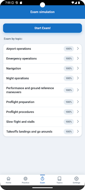 FAA Private Pilot Airplane Screenshot 1