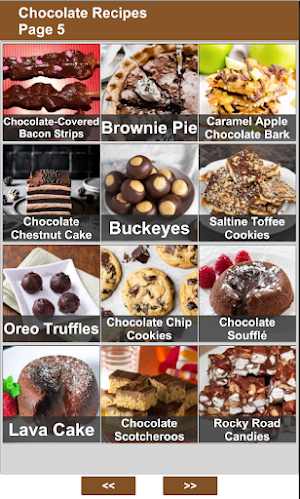 120 Chocolate Recipes Screenshot 3
