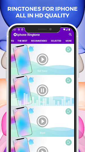 Iphone Ringtone for android Screenshot 2