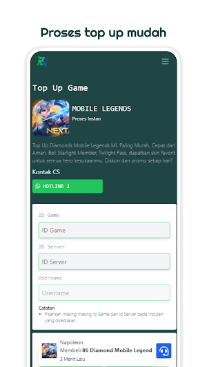 Bang RJ Store Screenshot 1