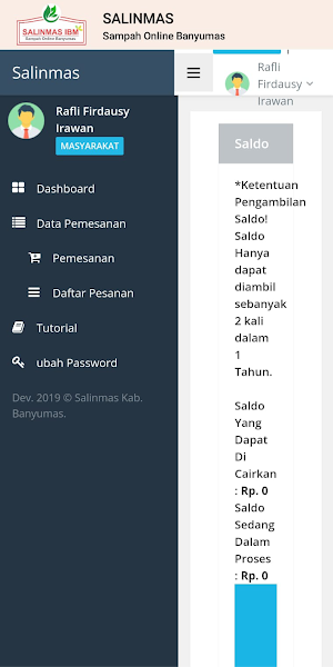 Salinmas IBMS Screenshot 1