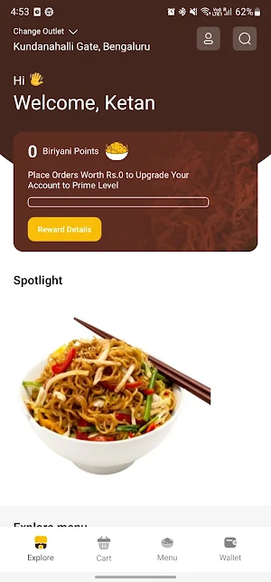 Biriyani Zone Screenshot 0